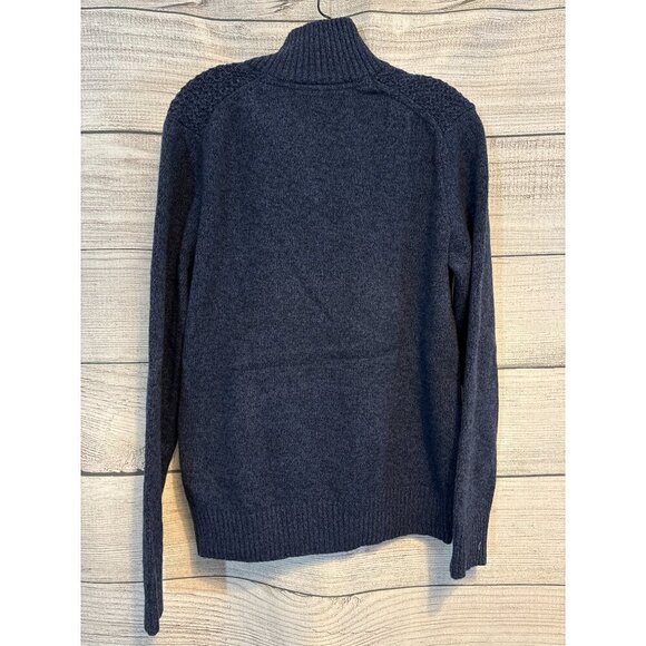 NWT Banana Republic Mens Navy Wool & Cashmere Sweater Size M - Picture 3 of 3